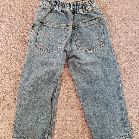 Winnie the Pooh Toddler Jeans Multi Print - Picture 2 of 3